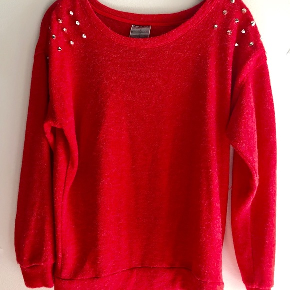 Spiked Embellished Sweater - Picture 1 of 4